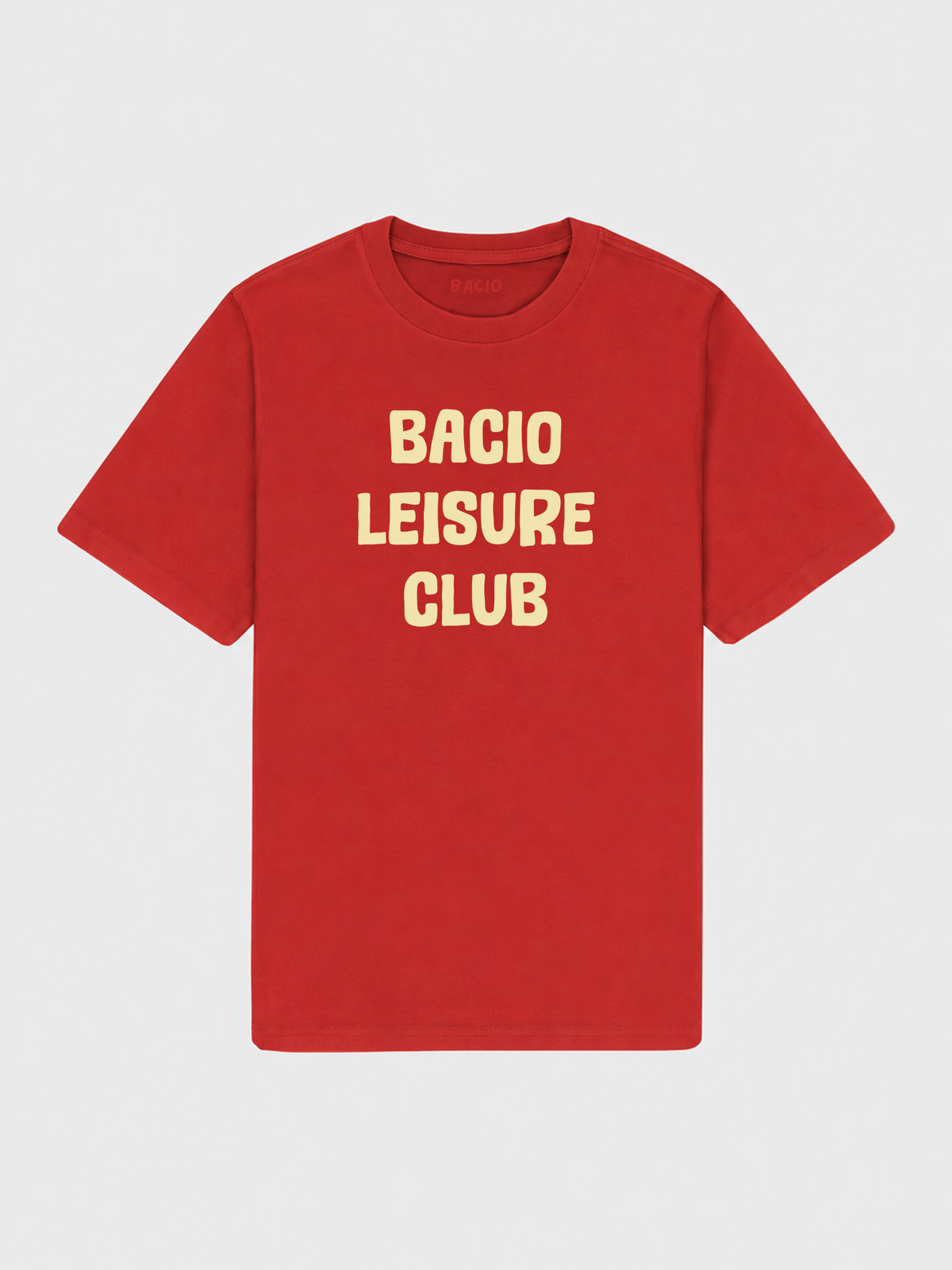 Leisure Club Tee - Rosso
