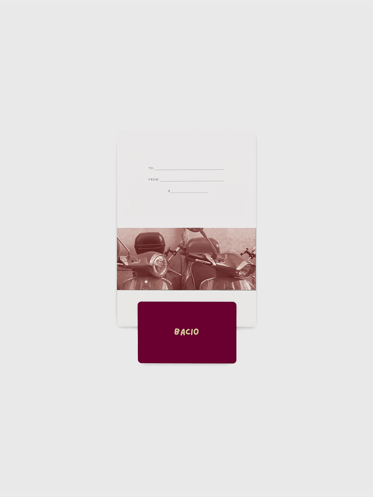 Bacio Gift Card