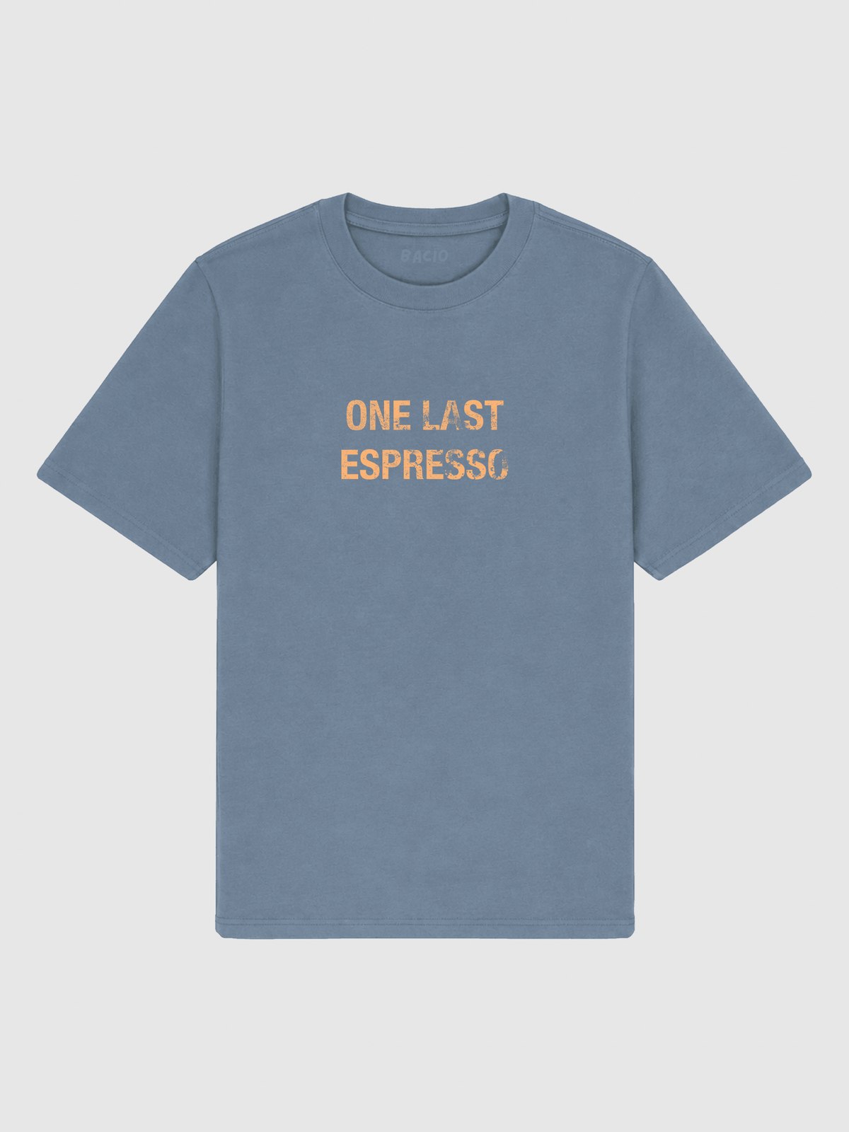 Espresso Tee - Dusty Blue